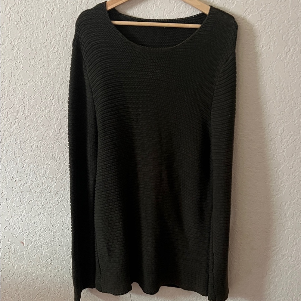 Khaki Knit Sweater